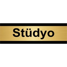Özarslan Dizayn Stüdyo 10 x 20 cm Metal Yönlendirme Levhası