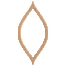 Rafhomestore C5 36 x 78 cm Ham Mdf Çerçeve Boyanabilir