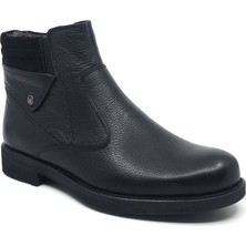 Taşpınar  Deri Erkek Günlük Kışlık Içi Kürklü Fermuarlı Su Soğuk Geçirmez Bot 40-44