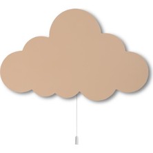 instababyrooms Cappucinno Bulut Ahşap Aydınlatma