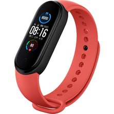 GZPLZ Xiaomi Band Için Iki Tonlu Silikon Kayış Bileklik 6 Kırmızı  (Yurt Dışından)