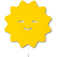 instababyrooms Sarı Güneş Ahşap Aydınlatma