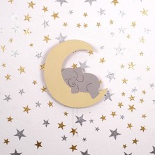 instababyrooms Gri Uykucu Fil Tasarım Aydınlatma