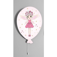 instababyrooms Kanatlı Prenses Şeker Balon Aydınlatma