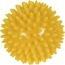 Maxi Msd El Egzersiz Masaj ve Duyu Topu , Yumuşak Dikenli Top Sarı Renk 8 cm