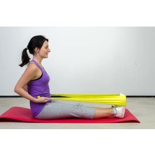 Msd Pilates & Yoga 
egzersiz Bandı , Theraband Sarı Renk(En Hafif) 1.5 mt