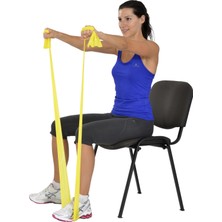 Msd Pilates & Yoga 
egzersiz Bandı , Theraband Sarı Renk(En Hafif) 45.5 mt