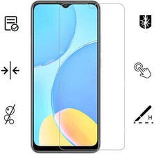 Fibaks Xiaomi Redmi 9t Ekran Koruyucu Kısa Temperli Sert Cam 9H Kırılmaz Cam Koruma Maxi