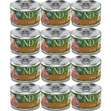 N&d Natural Chıcken Kedi Konservesi  12 Adet 80 gr