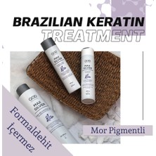Qod Max Silver Profesyonel Brezilya Keratin Uygulama Kiti ( Kısa Saç ) + Sonrası Şampuan & Krem