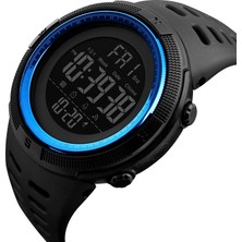 Skmeı 1251 50M Su Geçirmez Spor Watch Dijital Izle (Mavi) (Yurt Dışından)