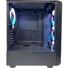 Gameforce Cold 6X120MM RGB Kumanda ve Kontrolcü Fanlı Oyuncu Kasası 6X120MM - Boş Kasa