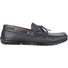 FootCourt Erkek Fiyonklu Lacivert Loafer Günlük Ayakkabı