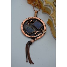 Stoneage Lapis Lazuli Taşlı Tasarım Kolye