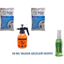 Bayer Solfac Böcek Ilacı Pire Bit Ilacı 2'li 50 gr Solfac Wp 10 ve 2 Lt Ilaçlama Pompası 50 ml