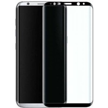 Dlrcase Samsung Galaxy S8 Plus Full Kapatan Renkli Cam Siyah
