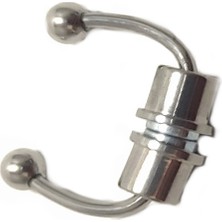 Modaroma Mıknatıslı Paslanmaz Çelik Septum Piercing Silver