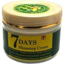 7days Slimming Cream Ginger Miracle 100ML Vücut Bakım Kremi Zencefil Mucizesi