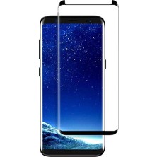 Dlrcase Samsung Galaxy S9 Plus Full Kapatan Renkli Cam Siyah