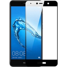 Dlrcase Huawei P9 Lite Mini Full Kapatan Renkli Cam Siyah