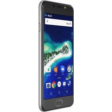 Dlrcase General Mobile Gm6 Full Kapatan Renkli Cam Siyah