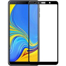 Dlrcase Samsung Galaxy A9 2018 Full Kapatan Fiber Nano Ekran Koruma Siyah