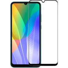 Dlrcase Huawei Y6P Full Kapatan Renkli Tam Koruma Siyah