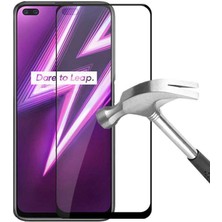 Dlrcase Realme 6 Pro Full Kapatan Renkli Tam Koruma Siyah