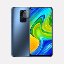 Dlrcase Xiaomi Redmi Note 9 Kamera Lens Koruyucu Nano Renksiz