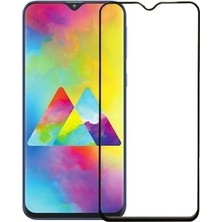 Dlrcase Samsung Galaxy M10 Full Kapatan Fiber Nano Ekran Koruma Siyah