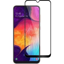 Dlrcase Samsung Galaxy A51 Esnek Full Kapatan Fiber Nano Ekran Koruma Siyah