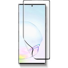 Dlrcase Samsung Galaxy Note 20 Ultra Full Kapatan Fiber Nano Ekran Koruma Siyah
