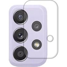 Dlrcase Samsung Galaxy A52 Kamera Lens Koruyucu Nano Renksiz