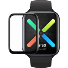 Dlrcase Oppo Watch 41 mm Fiber Nano Ekran Koruma Siyah