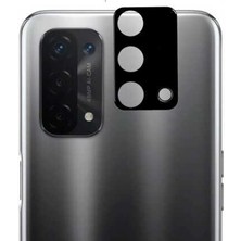 Dlrcase Oppo A74 4g Kamera Lens Koruyucu Cam Siyah