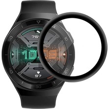 Dlrcase Huawei Watch Gt 2e 46MM Fiber Nano Ekran Koruma Siyah