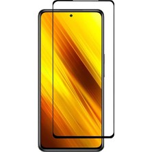 Dlrcase Xiaomi Poco X3 Nfc Full Kapatan Fiber Nano Ekran Koruma Siyah