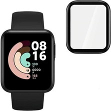 Dlrcase Xiaomi Mi Watch Lite Fiber Nano Ekran Koruma Siyah