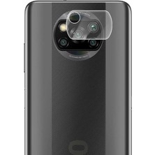 Dlrcase Xiaomi Poco X3 Pro Kamera Lens Koruyucu Nano