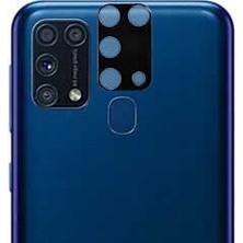 Dlrcase Samsung Galaxy M31 Kamera Lens Koruyucu Cam Siyah