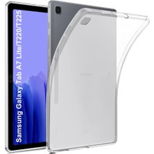 FUJİMAX Samsung Galaxy Tab A7 Lite 8.4 Inç T220 T225 T22 Süper Silikon Kılıf
