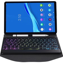 Sunsky BM10S Klavye + Kılıf Lenovo Akıllı Tab M10 Hpd Plus TB-X606F Siyah (Yurt Dışından)