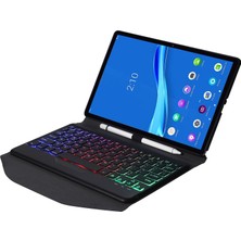 Sunsky BM10S Klavye + Kılıf Lenovo Akıllı Tab M10 Hpd Plus TB-X606F Siyah (Yurt Dışından)