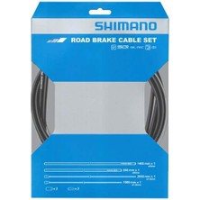 SHIMANO Yol Bisikleti Fren Kablo Seti Ptfe Siyah