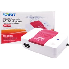 Sobo Şarjlı Akvaryum Hava Motoru AP-1000 Ac/dc 7.4V. 12W 2X5LT/DAK.