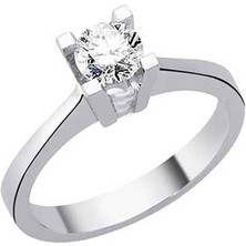 Engingold 0,90CT Pırlanta Tektaş YÜZÜK-18K