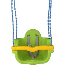 Pilsan Güvenli Ergonomik Çocuk Oyuncak Salıncak Hamak Zincirli Jumbo Salıncak-Yeşil
