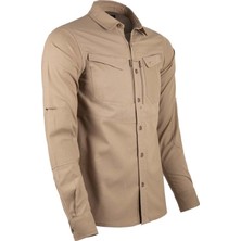 VAV Wear Outdoor Taktik Giyim Kamp Pamuklu Erkek Gömlek Trekking Hiking TACTEC03