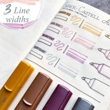 Faber-Castell Faber Castell Metalik Renkler Fosforlu Kalem 4 Renk
