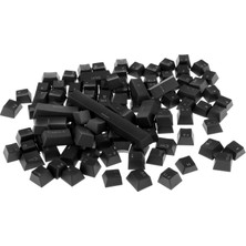 Elaccent F Fityle Mekanik Klavye Siyah Için 108-KEY Abs Saydam Keycaps Anahtarı (Yurt Dışından)